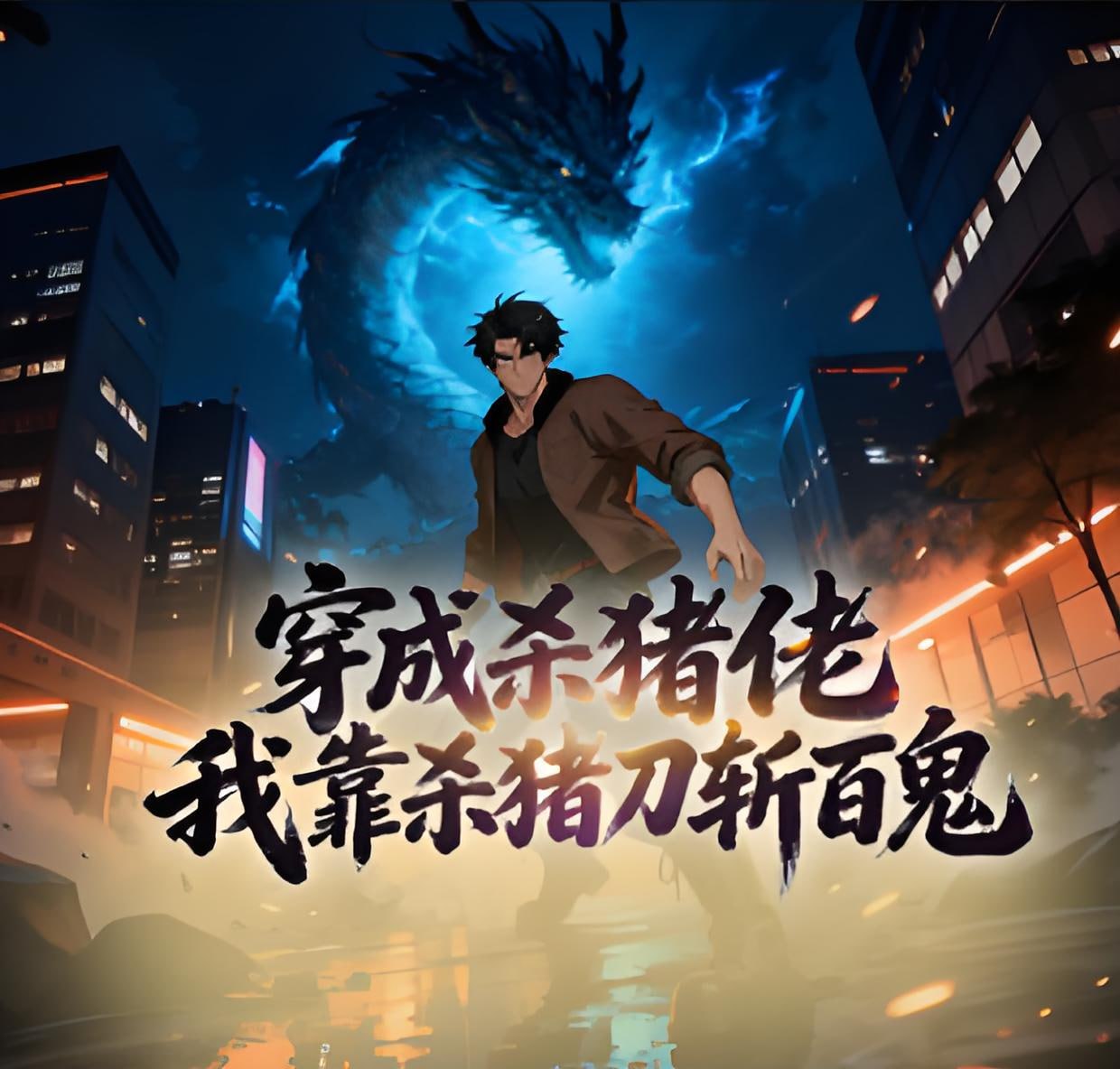 穿成杀猪佬，我靠杀猪刀斩百鬼 动态漫画